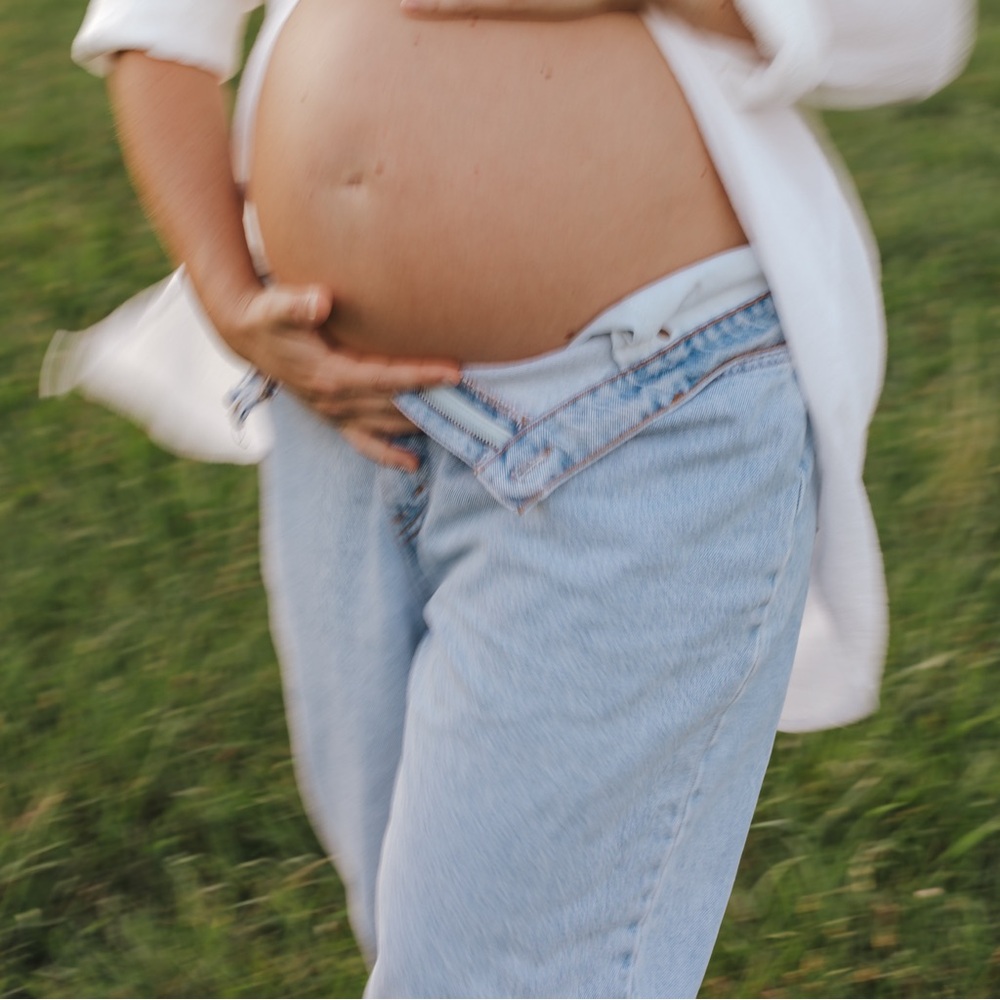 Levi's High Rise Relaxed Fit Tapered Leg Orange Tab Jeans Light Wash